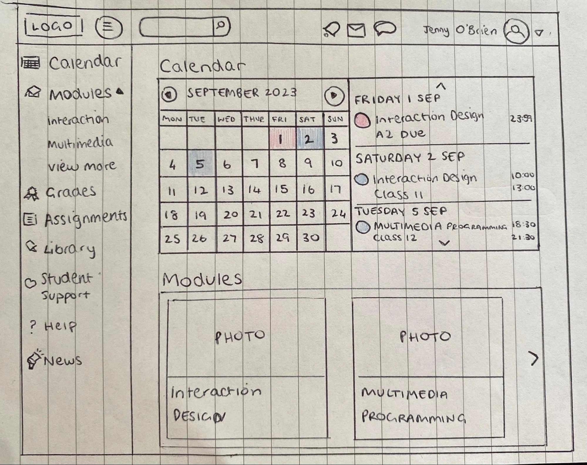 Wireframe 1