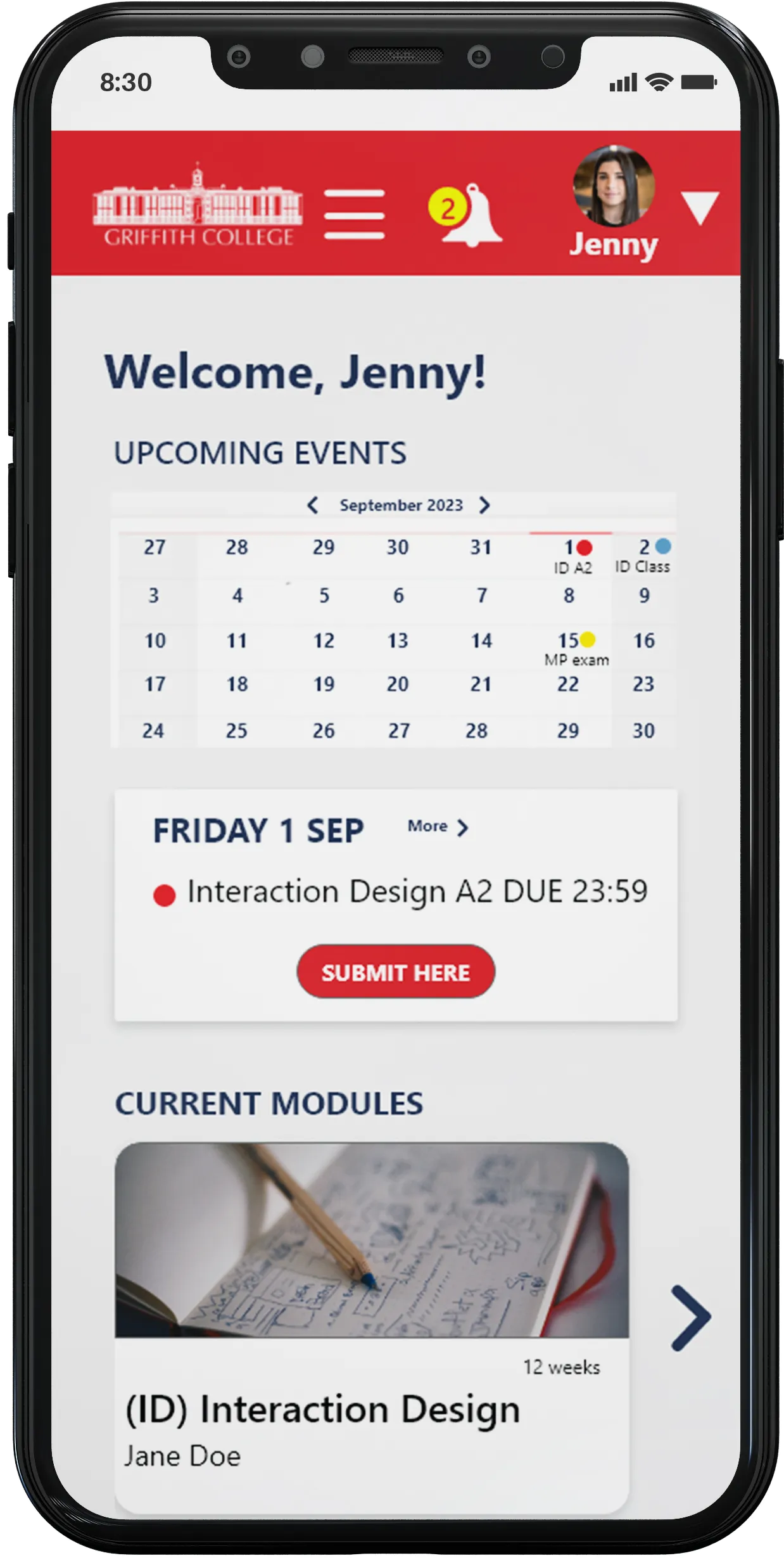 Responsive design mockup 3
