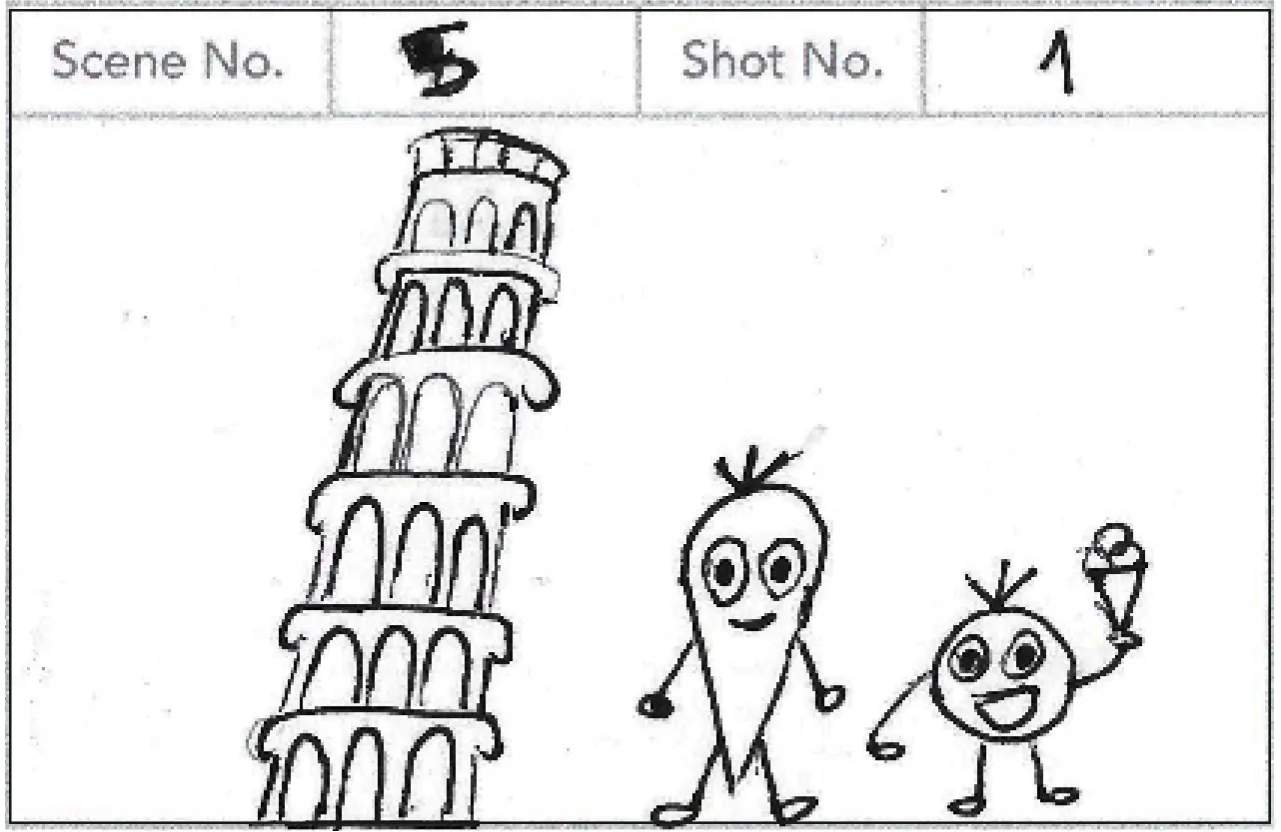 Storyboard scene 7