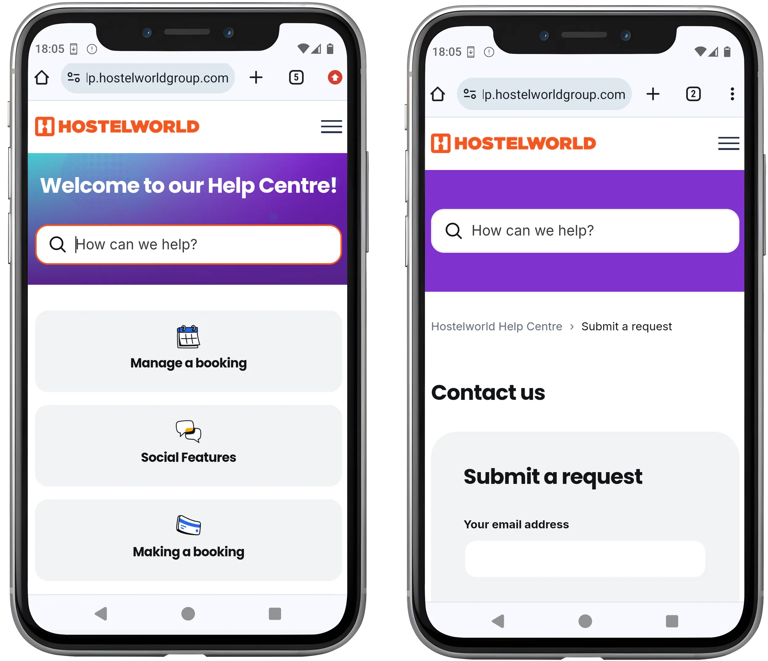 Help Centre Redesign
